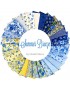 Fat quarter Moda Summer Breeze Cachemire et fleurs