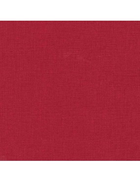 Tissu coton Quilters Linen Rouge cramoisi
