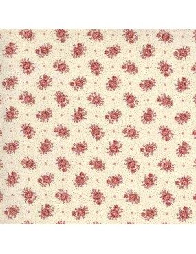 Tissu coton Jardin de fleurs à motifs de bouquets