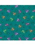 Fat quarter Jewel Tones Hummingbird