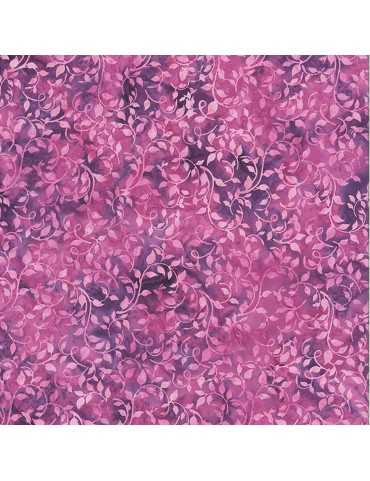 3369-500 Batik imprimé rose