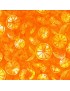 Tissu Batik imprimé Agrumes Orange