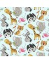 Fat quarter coton At The Zoo Animaux