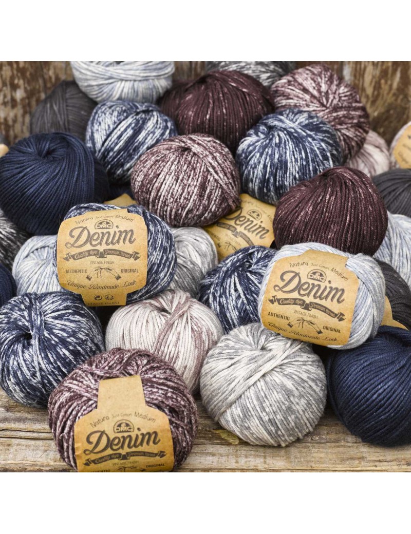 DMC Natura Just Cotton - Fils pour tricot et crochet 100% coton