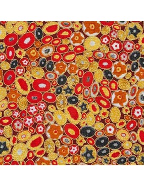 ROBERT KAUFMAN GUSTAV KLIMT RED SRKM-17183-3 RED