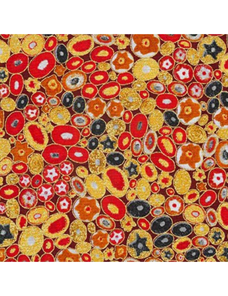 ROBERT KAUFMAN GUSTAV KLIMT RED SRKM-17183-3 RED