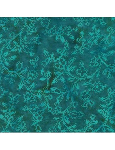 Fat quarter batik imprimé lace grace Jade