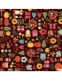 Tissu patchwork Autumn Days Icons par Makower