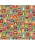 Fat quarter Autumn Days owls