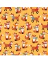 Tissu patchwork Autumn Days Foxes par Makower