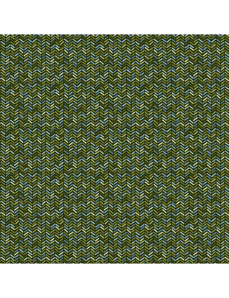 Fat quarter Autumn days Herringbone