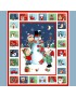 Calendrier de l'avent Advent santa snowman