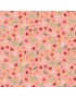 Tissu coton Michiko Foliage Pink