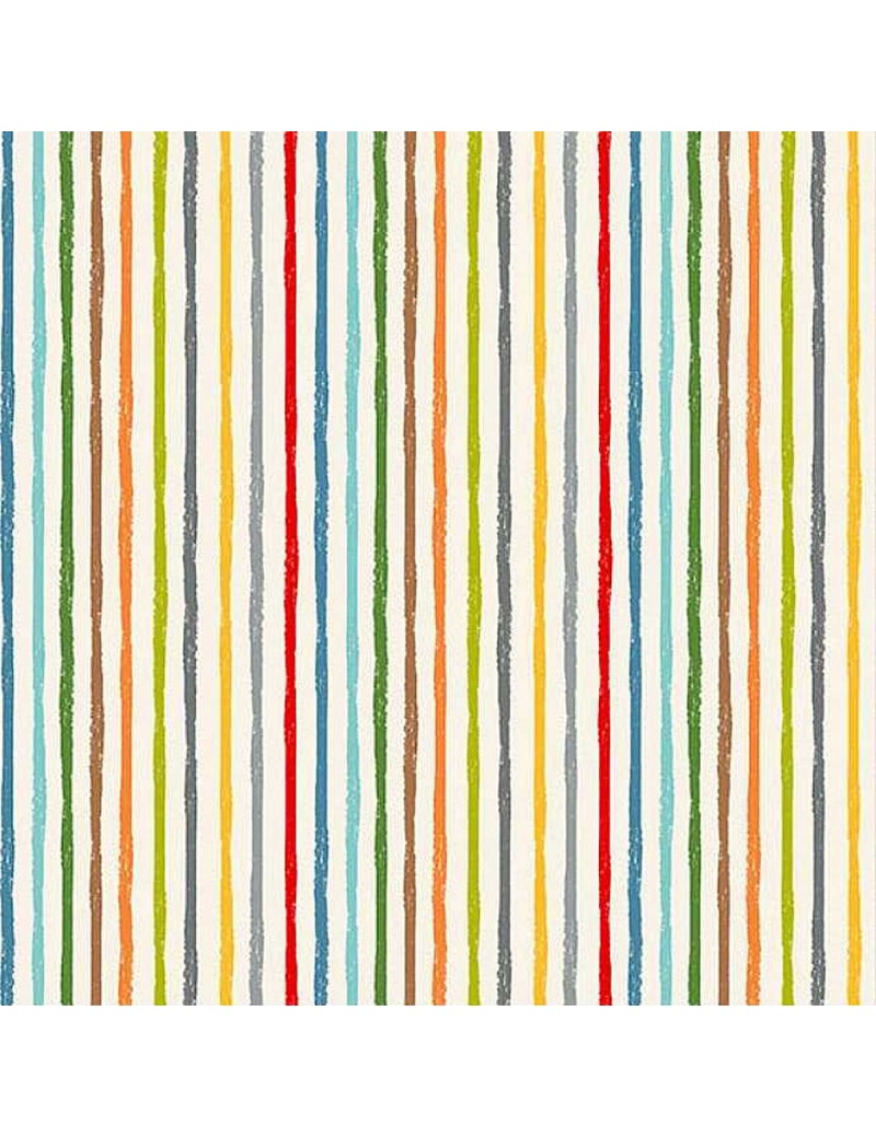 Fat quarter Around the World Stripes