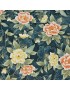 Tissu coton japonais Honoka Floral Teal Imperial