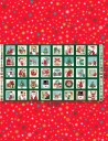 Classic Christmas Advent calendar panel to sew on