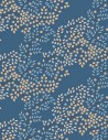 Fat quarter Tilda Berry Tangle imprimé de petites feuilles et de baies