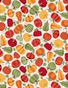 Tissu patchwork Autumn Days citrouilles par Makower