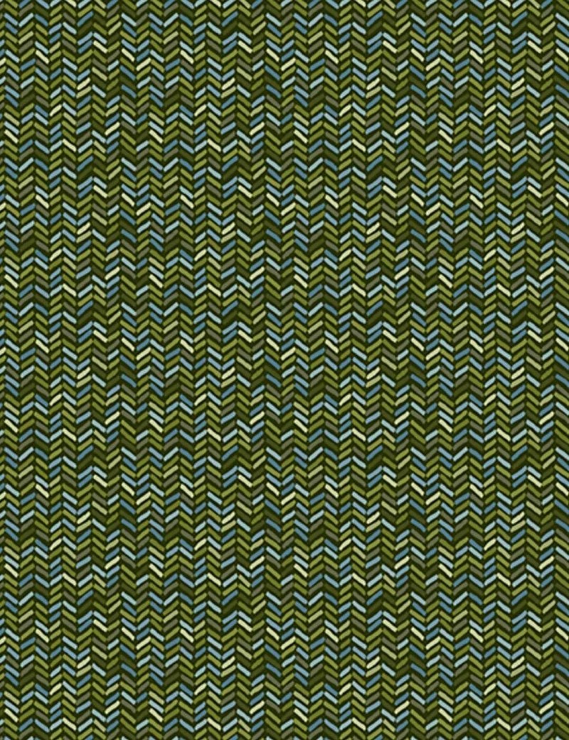 Tissu patchwork Autumn Days Herringbone par Makower