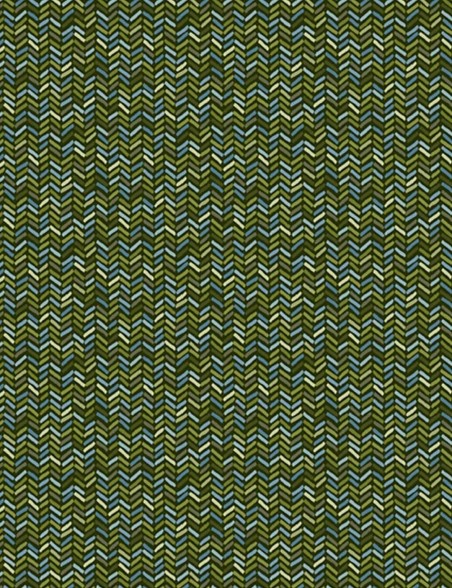 Tissu patchwork Autumn Days Herringbone par Makower