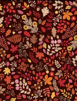 Tissu patchwork Autumn Days Foliage par Makower