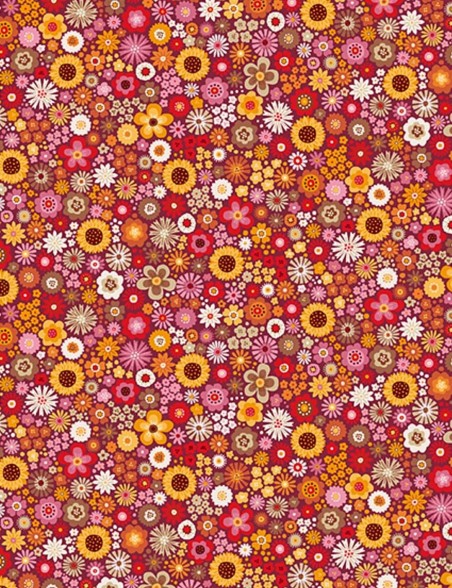 Fat quarter Autumn days Mini Floral