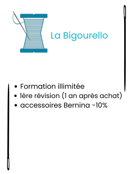 Surjeteuse enfilage à air Bernina L850