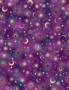 Fat quarter patchwork fabric Luna Constellation by Makower