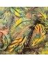 Fat Quarter Batik imprimé Winter à motifs de Plumes Multicolors