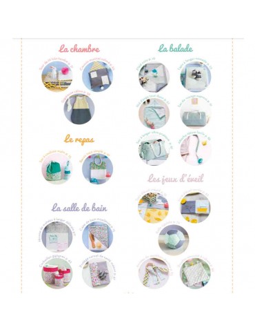 Livre couture 9 mois pour coudre les indispensables de bébé