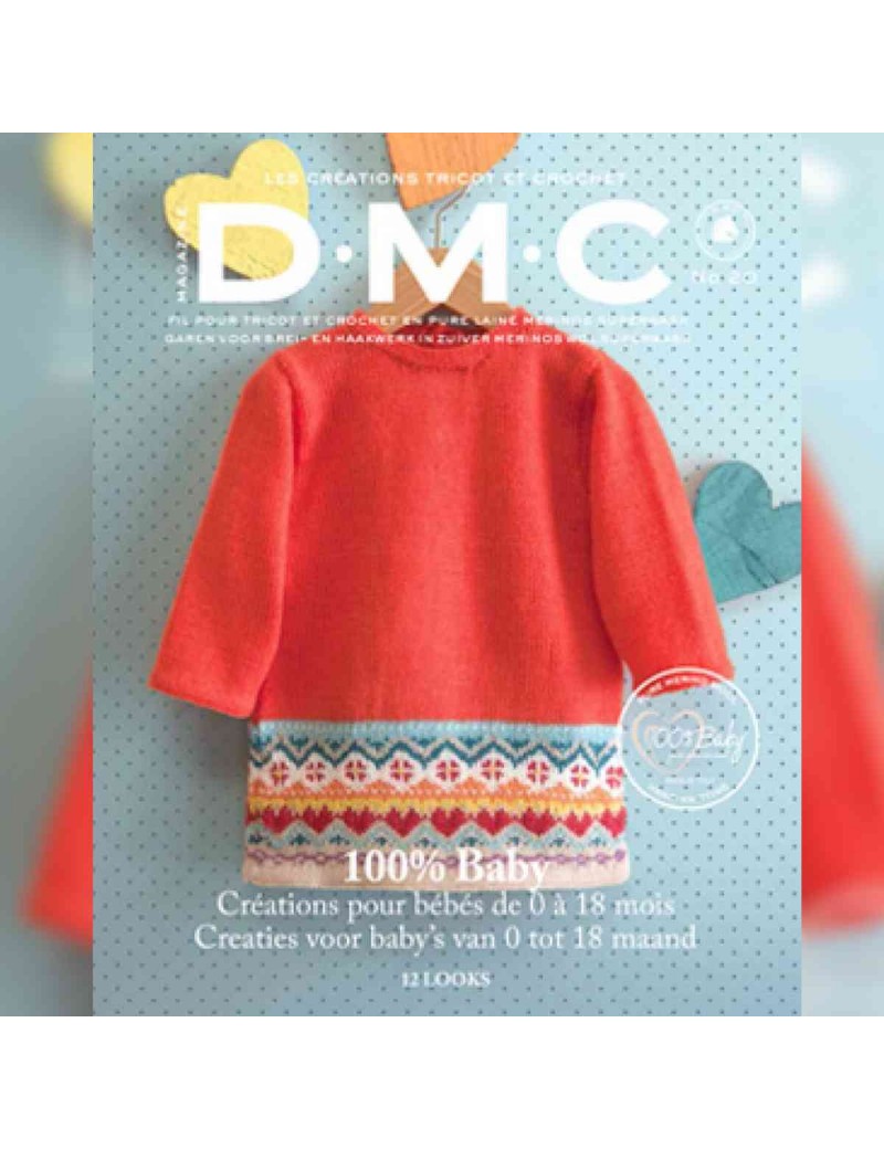 Livre Tricot 100% Baby DMC