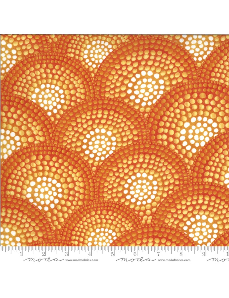 Fat Quarter Dreamscape à motifs de Cercles Concentriques