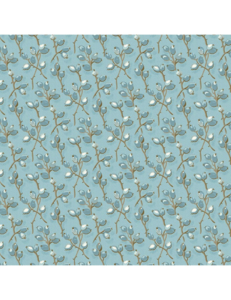 Fat Quarter BlueBird Buds