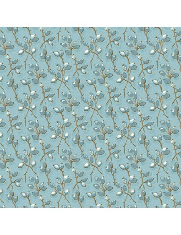 Fat Quarter BlueBird Buds