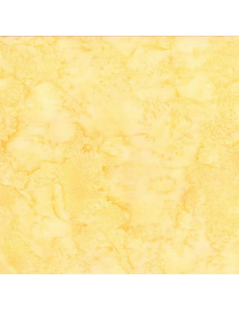 Tissu Batik marbré Jaune March