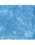 Fat quarter Batik marbré Bleu H2O