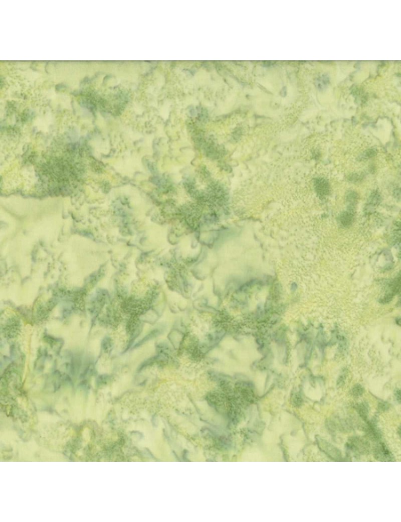 Fat quarter Batik marbré Vert Celadon