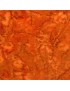 Fat quarter Batik marbré Orange Refried Beans